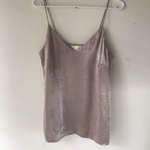 H&M silk tank top
